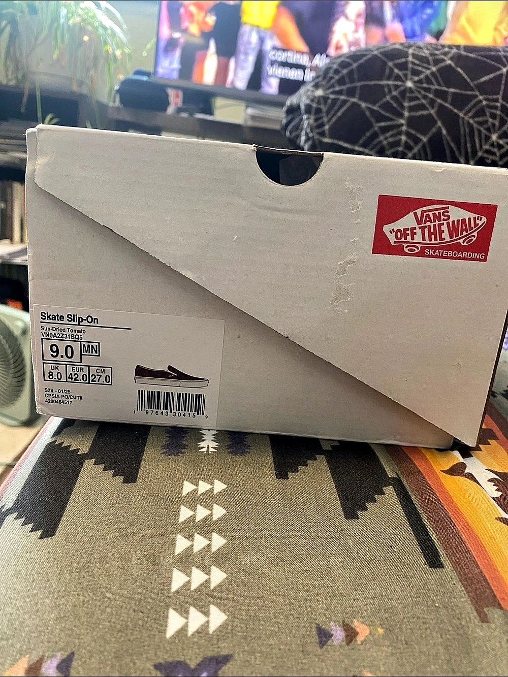 Vans Skate Slip-On Sun-Dried Tomato US 9.0 M